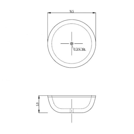 Anzzi Gardena Deco-Glass Vessel Sink in Amber Gold LS-AZ8225